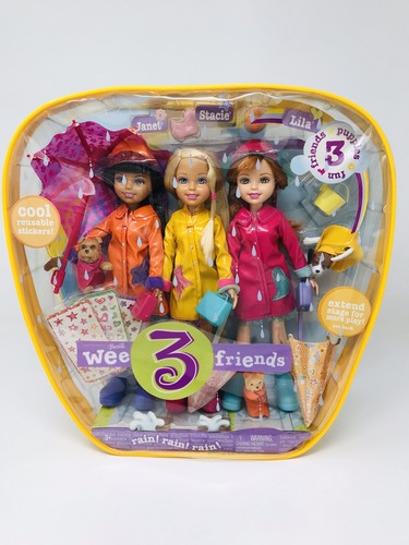 Barbie friends rain - barbie,